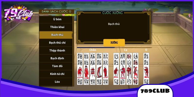 Hướng dẫn cách thức ù xuông và ù tròn trong game
